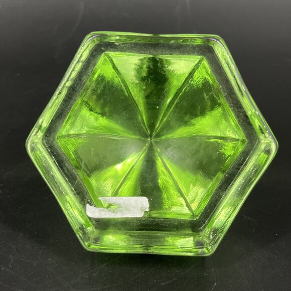 Light Green Ship Deck Glass Prism Pyramid Nautical Maritime Paperweight - Picture 6 of 9